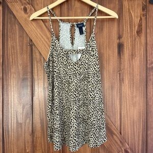 NWT Daytrip Leopard Print Camisole Top Small